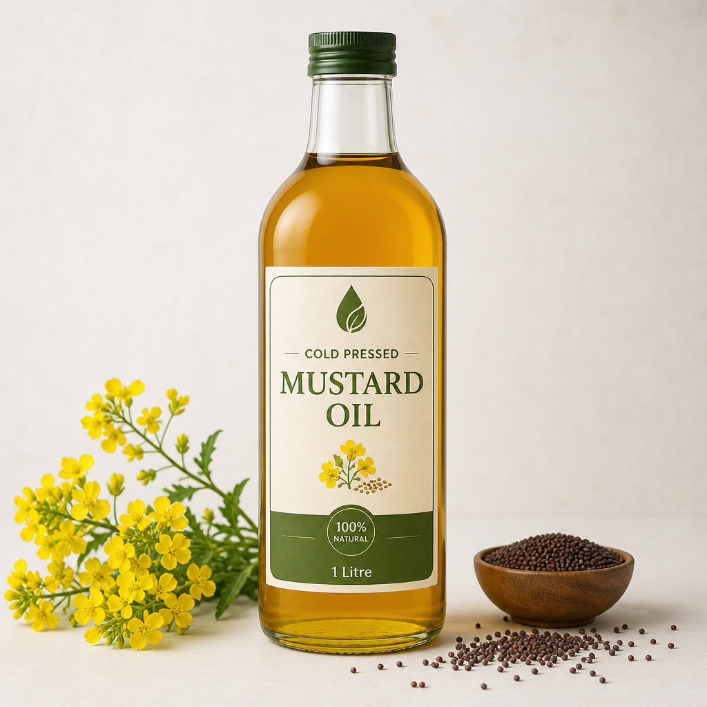 Cold Pressed Mustard Oil 1L