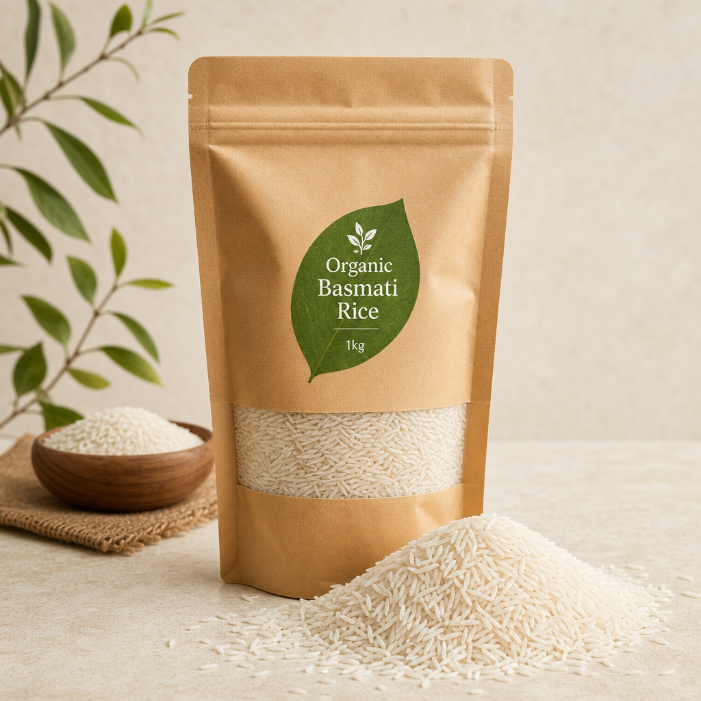 Organic Basmati Rice 1kg
